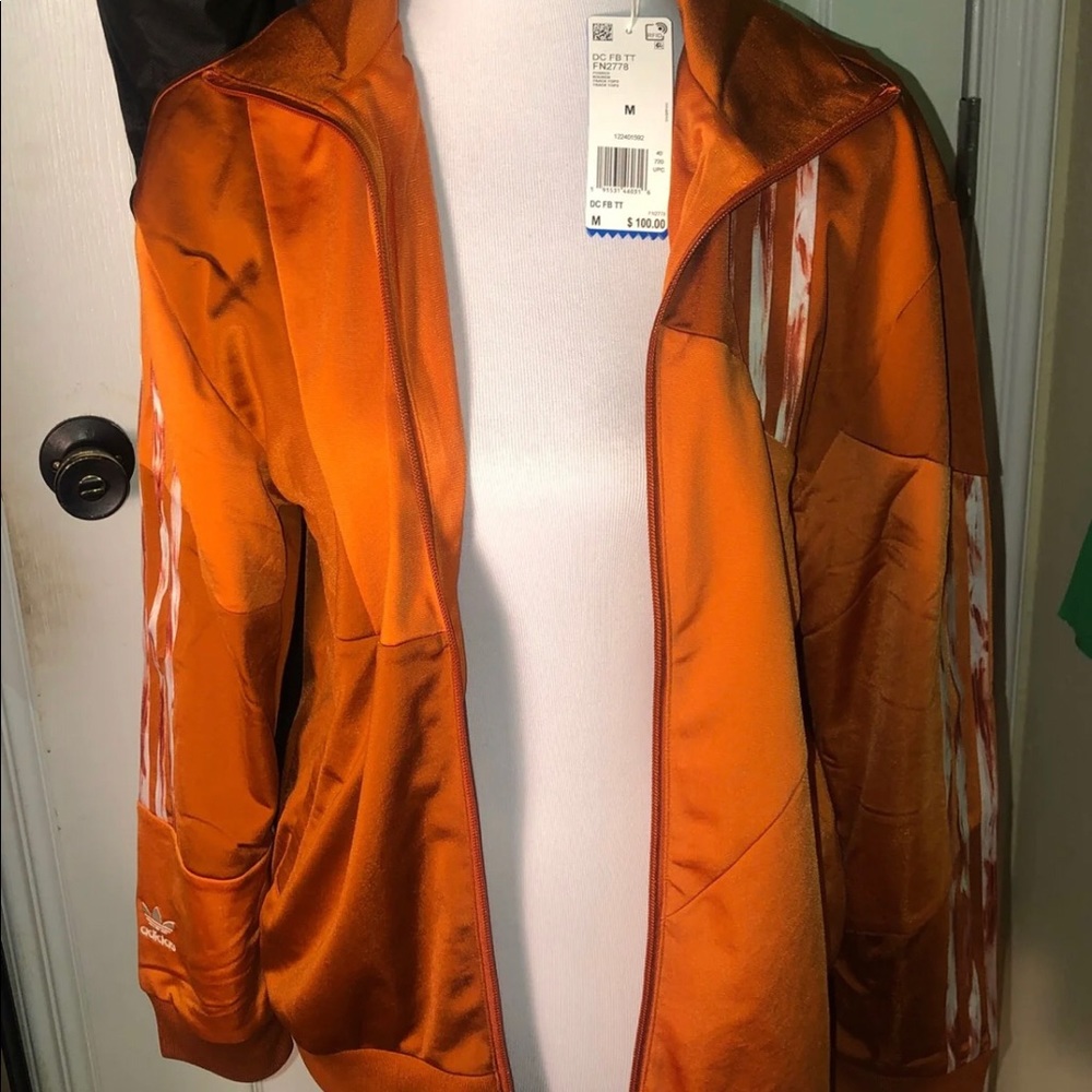 NWT Adidas Daniëlle Cathari Orange Jacket